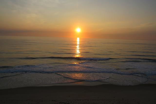 Nap felkelte az oceannal