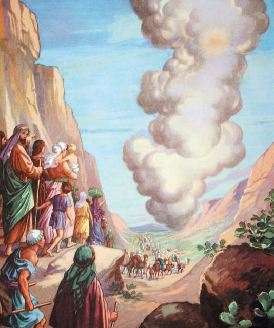 A fáraó üldözőbe veszi Izraelt