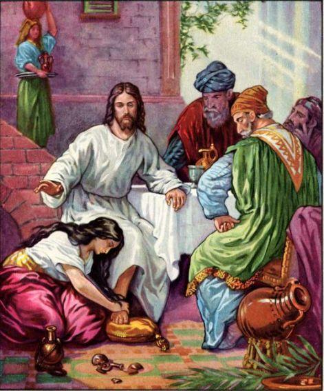 Jézus megkenetése Betániában