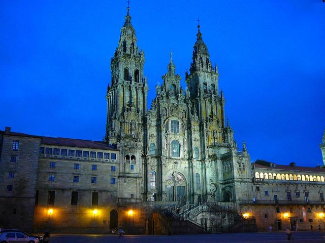 tájkép album és más felvételek - Szent Jakab katedrális  Satiago de Compostela  El-Camino