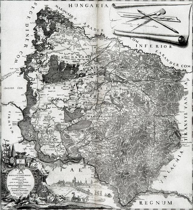 Griselini térkép