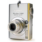 Canon PowerShot S500 (Digital IXUS 500 / IXY Digital 500)