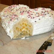 Oroszkrém torta babapiskótával (sütés nélkül)